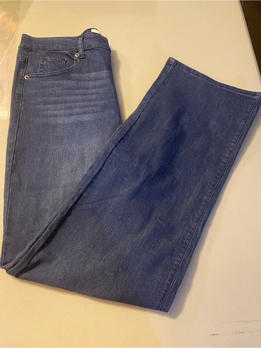Classic Boys Dark Blue Straight-Leg Jeans 20 - 31 Length
